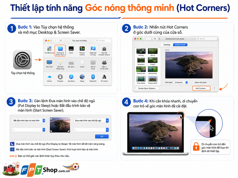 khóa MacBook Pro nhanh với Touch Bar 5