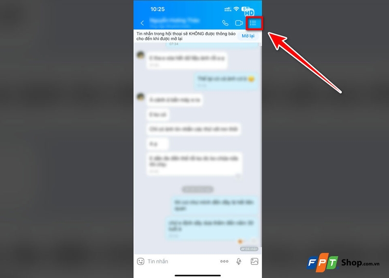 Cách khóa tin nhắn Zalo - 08