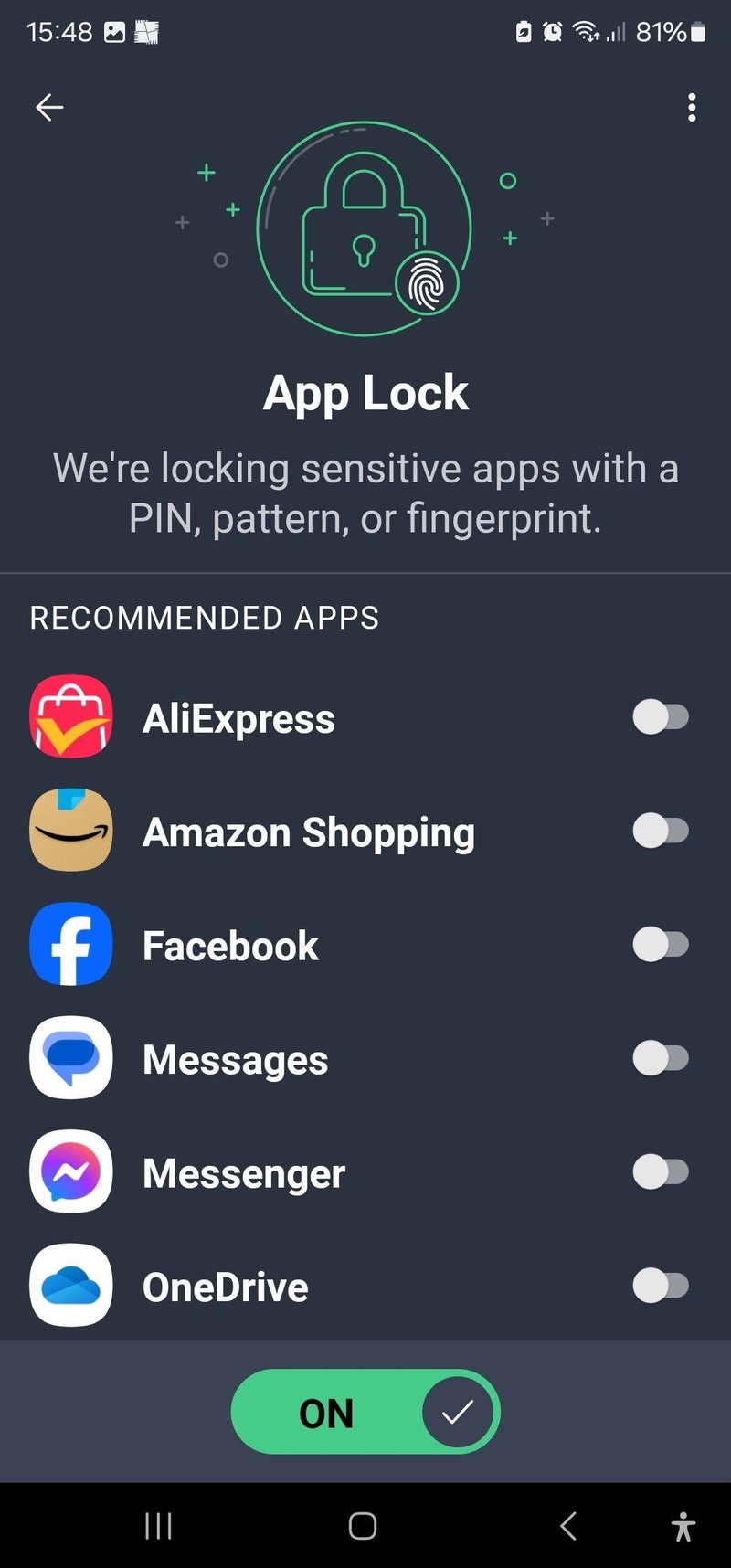 khóa ứng dụng bằng khuôn mặt Android - Hình 5