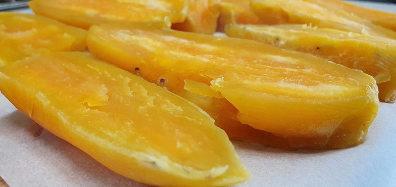 Cách làm khoai lang sấy dẻo - 06