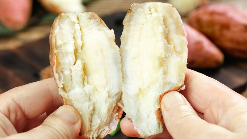Tránh ăn vỏ khoai lang trắng mọc mầm