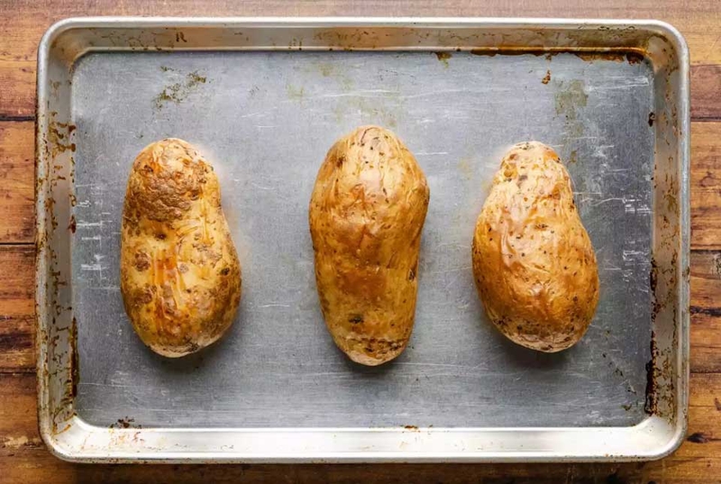 Khoai tây nhồi thịt bò nướng - 11