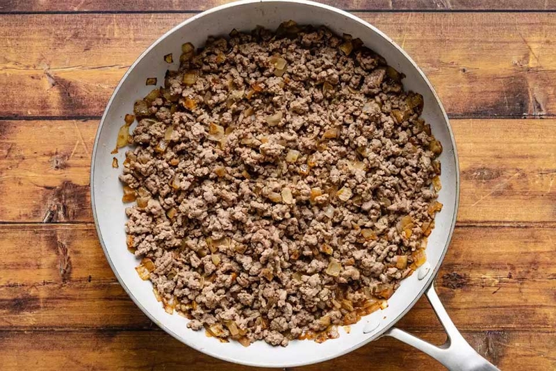 Khoai tây nhồi thịt bò nướng - 09