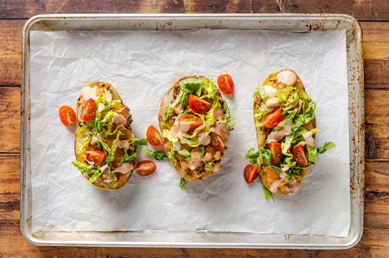 Khoai tây nhồi thịt bò nướng - 02