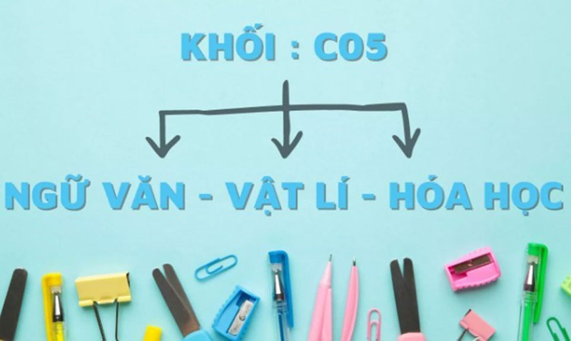 Khối C05 gồm những ngành nào - 05