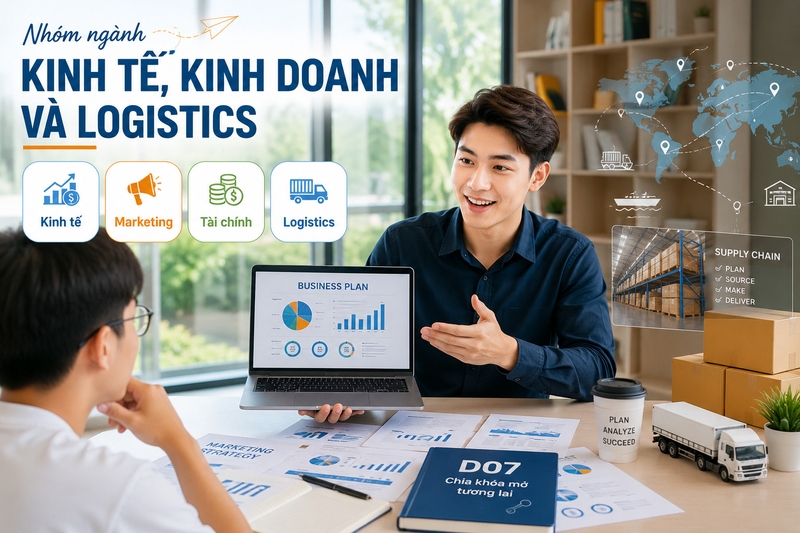 Nhóm ngành kinh tế, kinh doanh và logistics