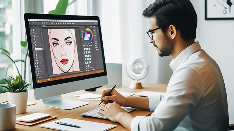 Học khối H có thể trở thành người làm thiết kế đồ hoạ