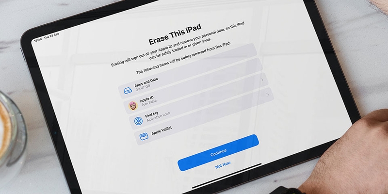 Cách khôi phục cài đặt gốc iPad Pro - 06