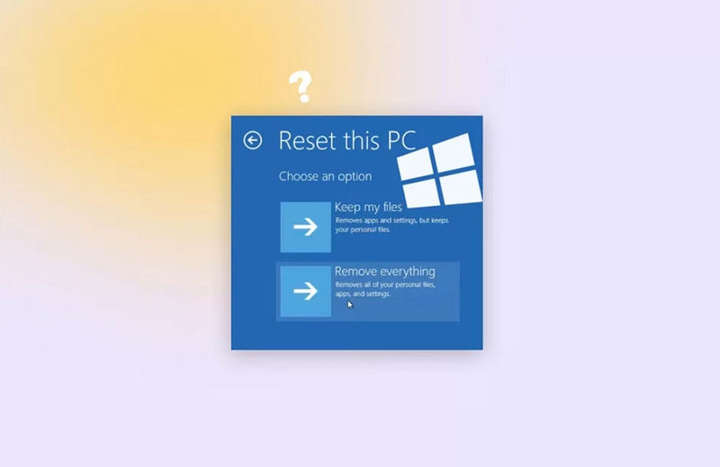 Khôi phục cài đặt gốc Win 10 là gì?