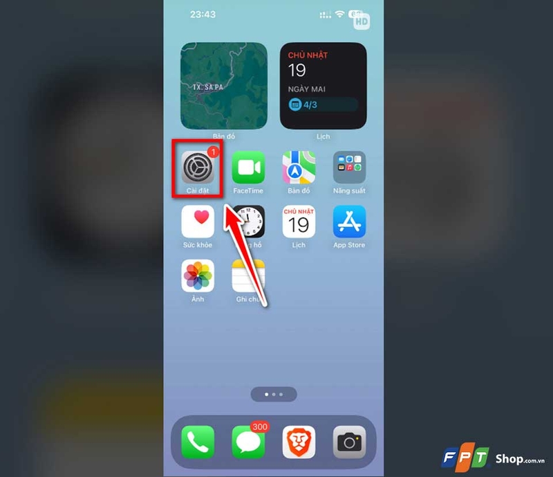 Khôi phục màn hình chính mặc định trên iOS - 03