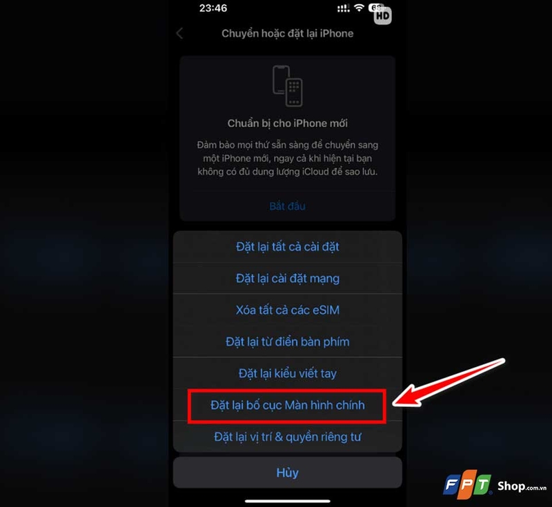 Khôi phục màn hình chính mặc định trên iOS - 07