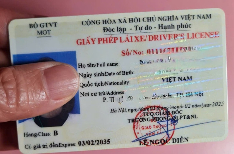 Không có bằng lái xe ô tô phạt bao nhiêu - 03