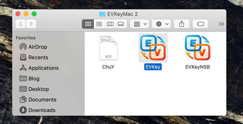 Không cài được EVkey trên Macbook hình 4