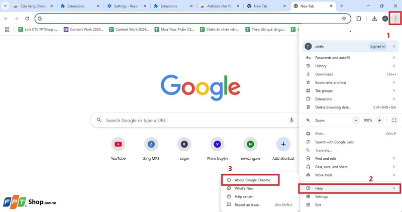 không cài được Extension trên Chrome 11