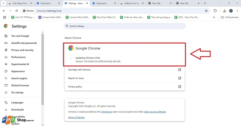 không cài được Extension trên Chrome 12