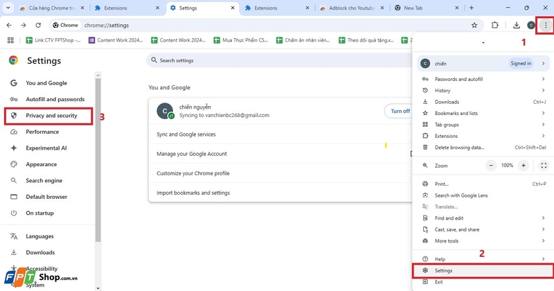 không cài được Extension trên Chrome 7