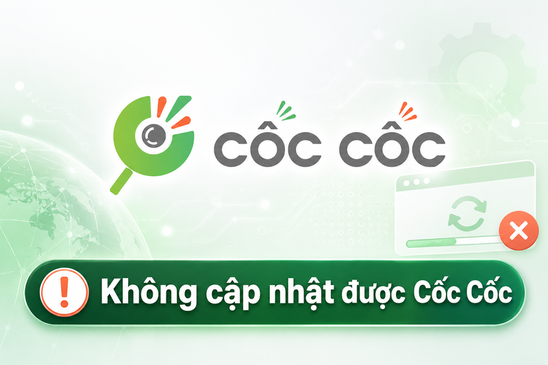 Không cập nhật được Cốc Cốc 1