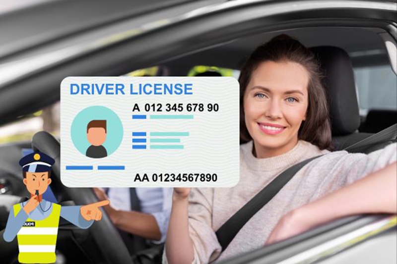 Không có bằng lái xe ô tô phạt bao nhiêu 8