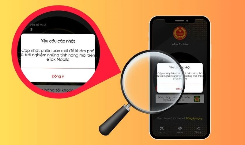 Không đăng nhập được eTax Mobile hình 3