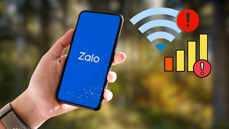 Không đăng nhập được Zalo 1