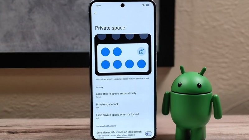 Lợi ích nổi bật của không gian riêng tư trên Android 15