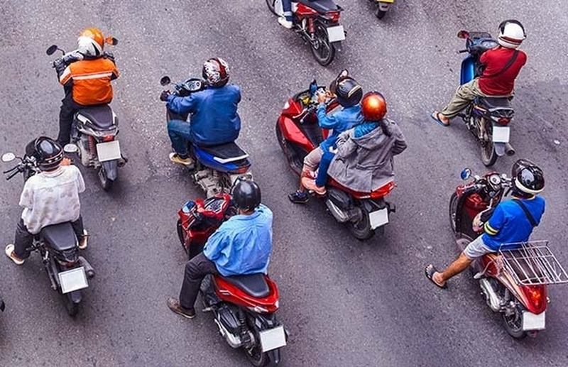 không mang giấy tờ xe máy phạt bao nhiêu ảnh 1