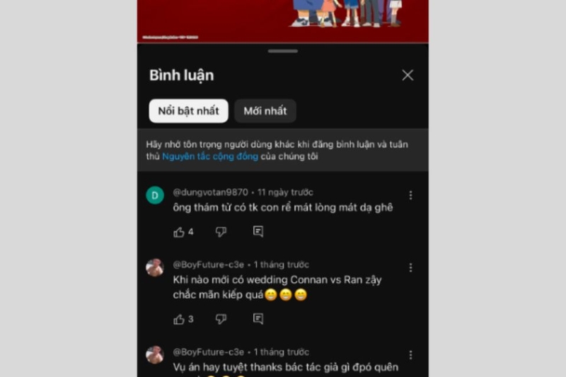 không thấy comment YouTube trên điện thoại (ảnh 6)