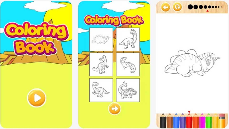 Khủng long tô màu - 05