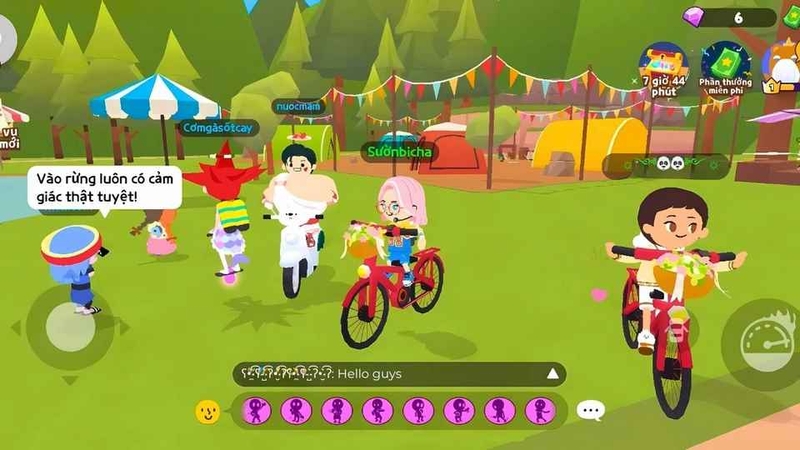 Kí tự đặc biệt Play Together hình con gấu