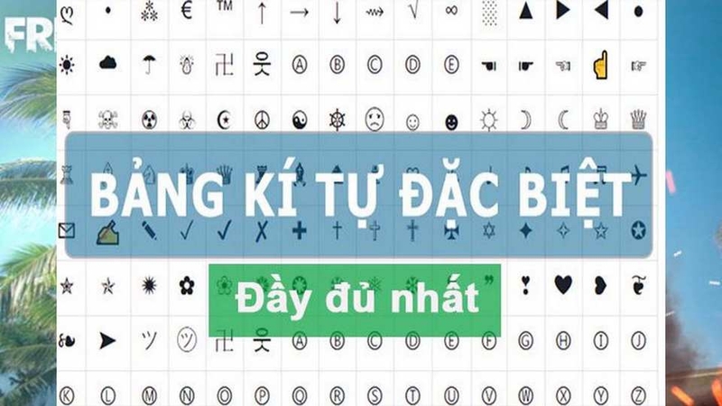 Theo dõi nhiều mẫu kí tự đặc biệt