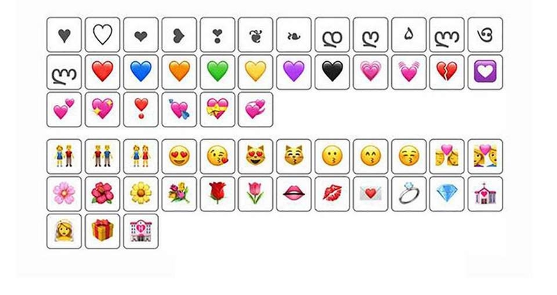 Kí tự Instagram hình trái tim đáng yêu