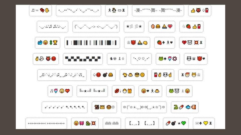 Kí tự game có khoảng trống độc đáo