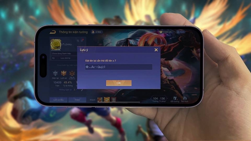 Game thủ nên sử dungj kí tự đặc biệt khoảng trống đúng cách