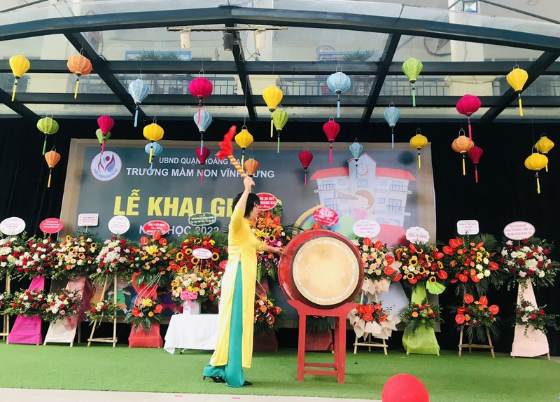 kich ban khai giang truong mam non de nho