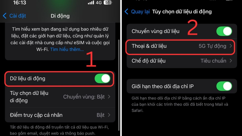 kích hoạt 5G Viettel trên iPhone hình 4