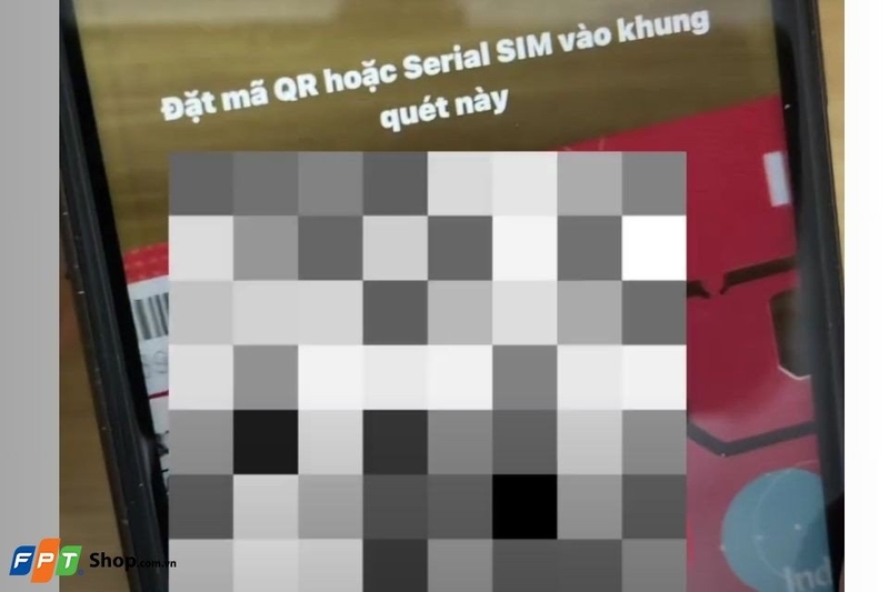 Chọn thông tin quét mã chính xác