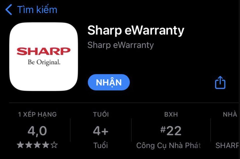 K&iacute;ch hoạt bảo h&agrave;nh Sharp - 04