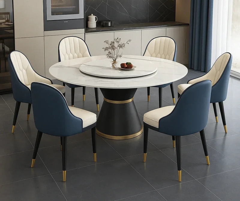 Kích thước bàn ăn tròn 6 người (ảnh 6)