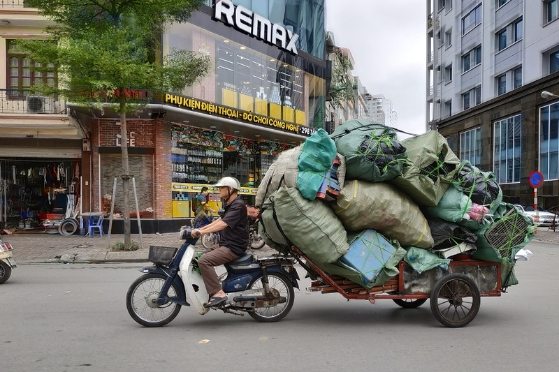 Kích thước chở hàng xe máy tối đa là bao nhiêu?