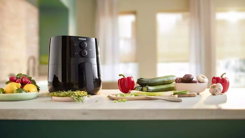 kích thước nồi chiên không dầu Philips 2