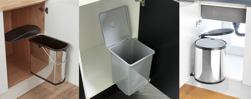 kích thước thùng rác âm tủ bếp - hình 1