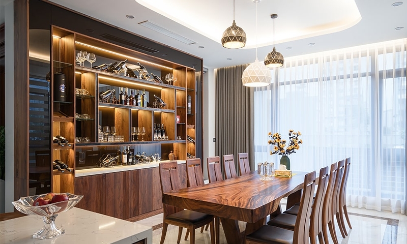 kích thước tủ rượu âm tường 5