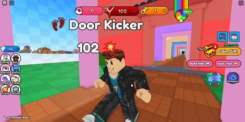 Kick Door Simulator codes 2