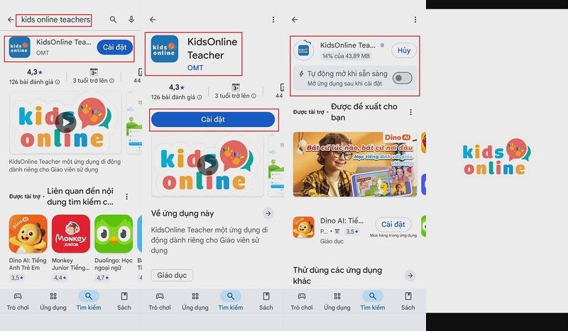 Tải về cho thiết bị Android