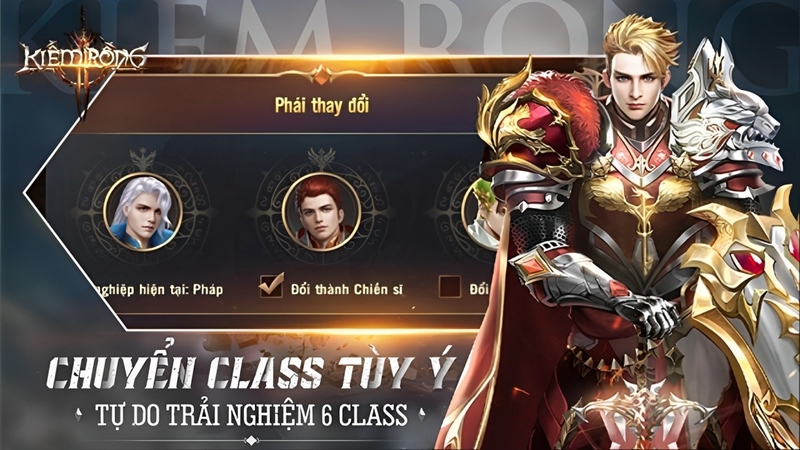 Class nhân vật đa dạng