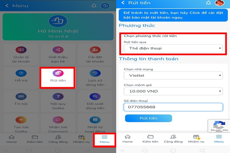 Kiếm tiền Golike hình 4
