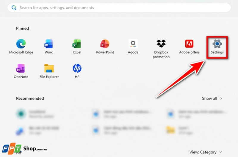 Bạn nhấn chuột phải vào nút Start trên thanh Taskbar