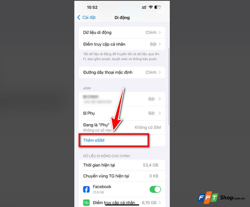 Kiểm tra điện thoại có eSIM hay không - 05