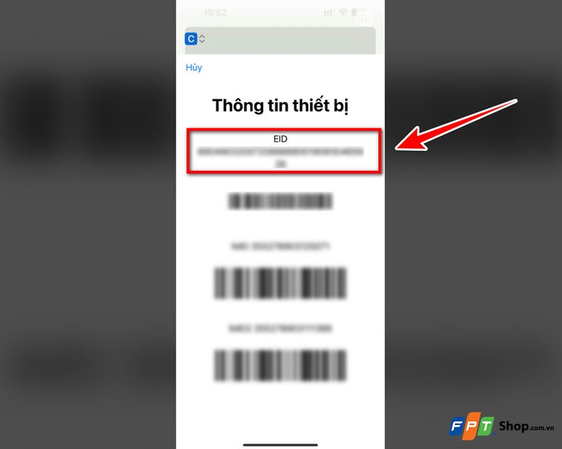 Kiểm tra điện thoại có eSIM hay không - 07