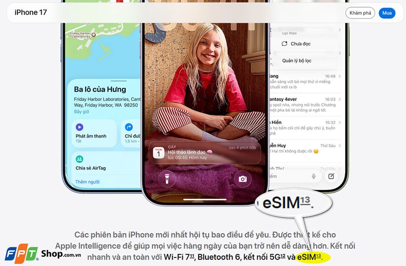 Kiểm tra điện thoại có eSIM hay không - 09